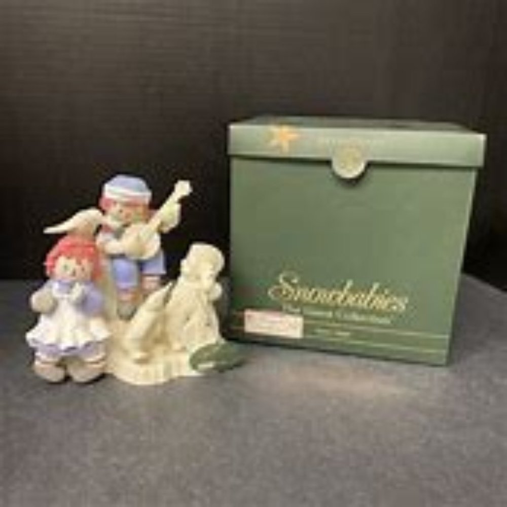 Snowbabies Department 56 Raggedy Ann Andy Rag Time